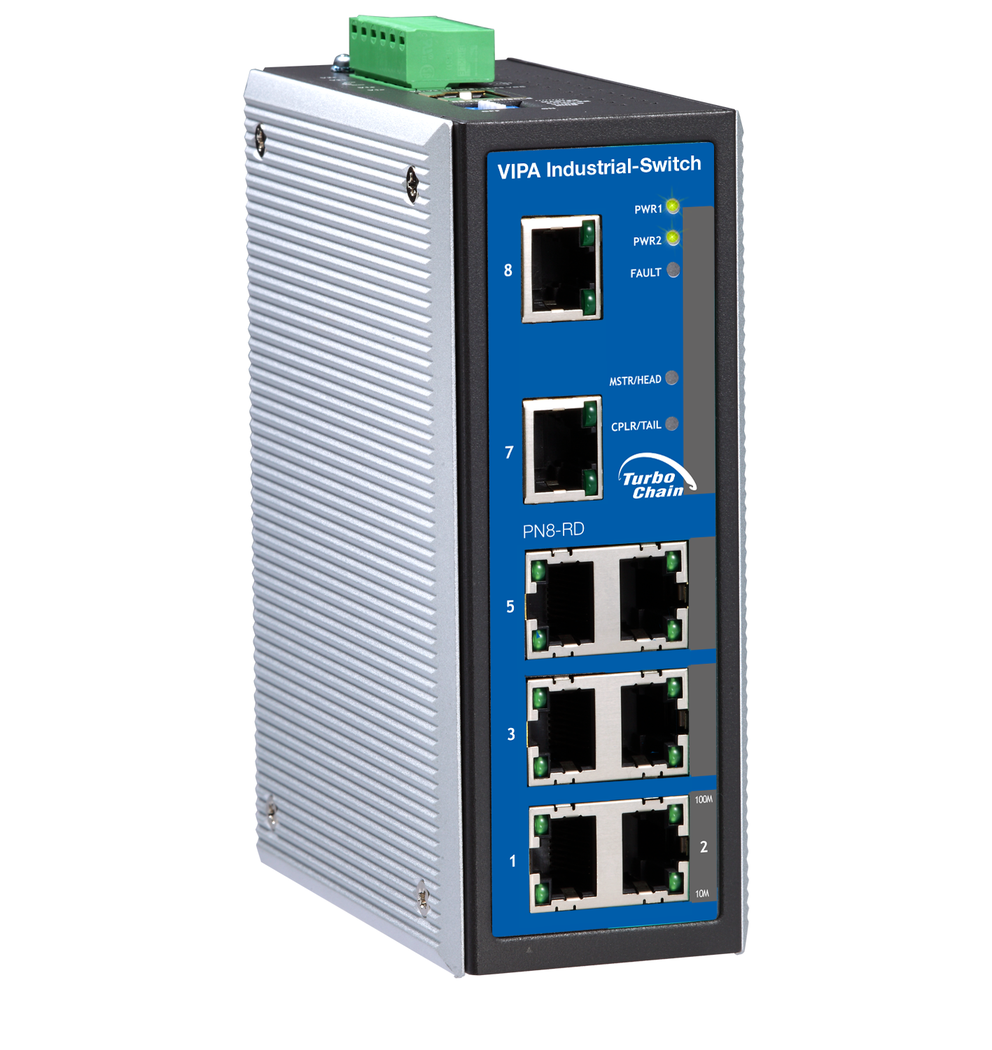 VIPA managed Industrial-Switch PN8-RD - 911-2PN80